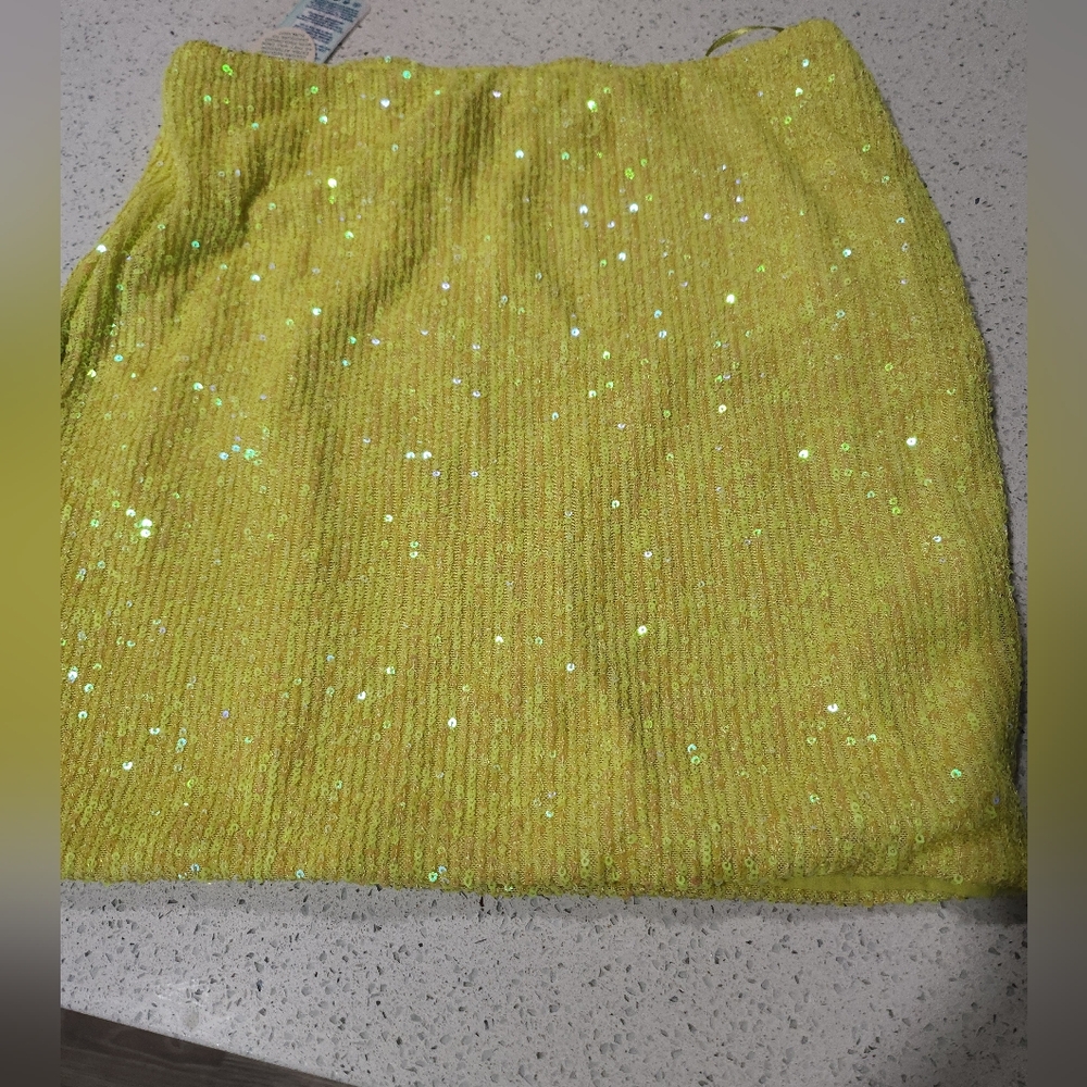 Luli Fama Chasing Stars Sequin Skirt - Picture 10 of 12